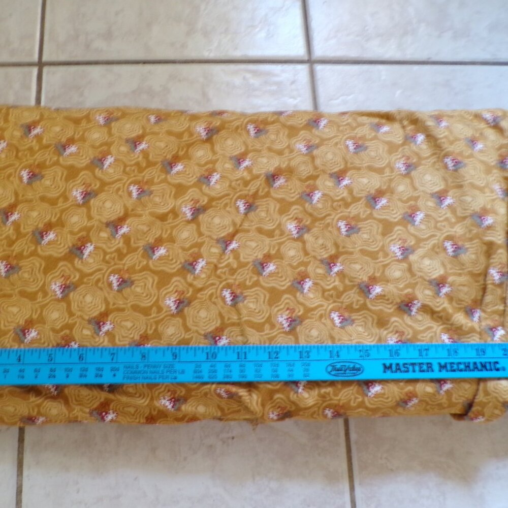 4 YRDS New England Quilt Museum Fabric In The Beginning 100% Cotton